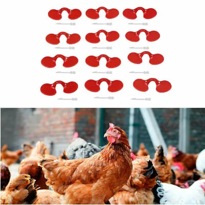 20 Packs Home Farm Chicken Eyes Peeper Glasses Spectacles Protector Hen Pecking • $5.63