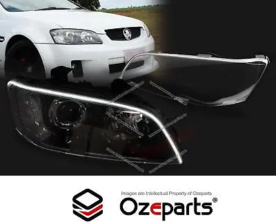 $100.98 • Buy Pair Headlight Protectors With LED DRL For Holden Commodore VE Series 1 SV6 SS