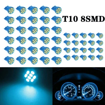 $7.39 • Buy 20/50 X For Ford F 150 F 250 T10 168 194 LED Instrument Panel Dash Lights Bulbs