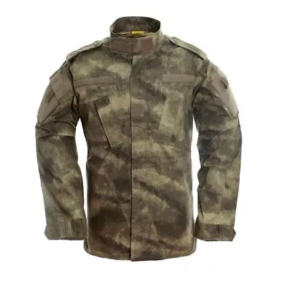 Mens Airsoft Tactical Combat Uniform Shirts US Army Military Jackets Camouflage • $32.29