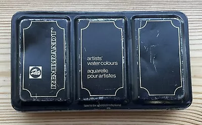 Artists Rembrandt Watercolour Paint Palette Tin With 20 Paints • £32.50