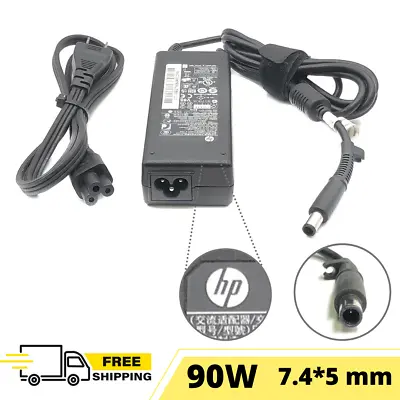 90W Genuine HP Laptop Charger AC Power AdaptER 19V 4.74A ProBook 450 640 650 G1 • $10.99