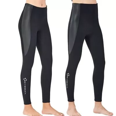 $55.52 • Buy Wetsuit Pants 1.5mm 2mm 3mm Neoprene Keep Warm For Water Aerobics Diving