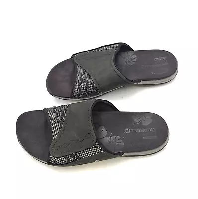 Merrell Lilyfern J89098 Women's Black Slip-On Slide Casual Sandal US 9 • $33.42