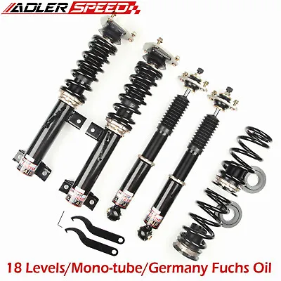 ADLERSPEED Coilovers 18-Way Damper Shock Absorber Kit For 92-99 BMW 3-Series E36 • $399