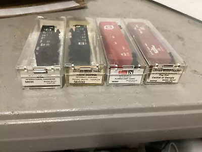 Micro-Trains Four Car Lot  Various Roads • $24.95