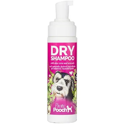 £9.99 • Buy Pretty Pooch Dry Shampoo For Dogs Quick Drying Waterless No Rinse Mousse 250ml