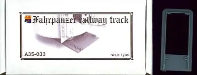 Copper State Models 1/35 RAILWAY TRACK For FAHRPANZER Resin Set • $9.99