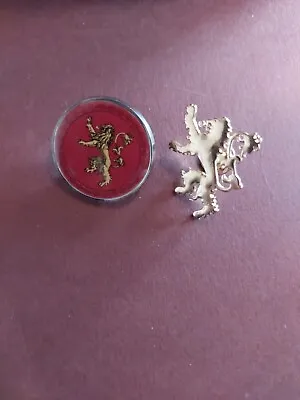 F/Game Of Thrones - Pin Badge - House Lannister - • £4