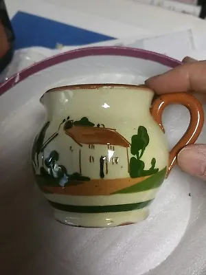 Dartmouth Pottery Devon Torquay Motto Ware Creamer Pitcher.   • $19.95