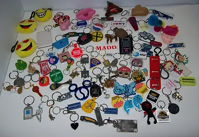 Mix Lot Of Vintage & Modern Keychains • $49.95