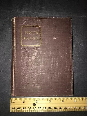 SCOTT'S KENILWORTH - 1926 Macmillan Pocket Classics - Hardcover Sir Walter Scott • $7.50