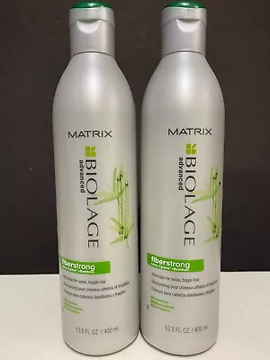 Matrix Biolage Advanced Fiber Strong Shampoo For Weak Fragile Hair -2 Pack/13.5 • $37.99