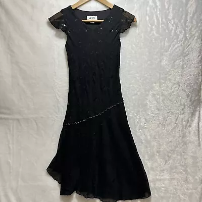 Girls Party Dress Black Size 10 • $22