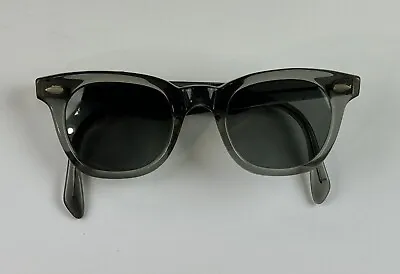 True Vintage American Optical Sunglasses Saratoga Frames AO Gray Smoke Rare JFK • $199.99