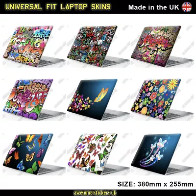 LAPTOP SKIN Wrap Sticker Printed Vinyl TO FIT  Macbook Lenovo HP ASUS Dell • £12.99