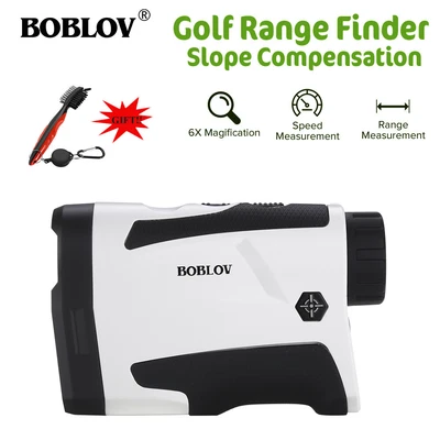 £85.63 • Buy LF600AG 6x Golf Laser Range Fast Finder Slope Flag-lock+Golf Club Brush Hunting