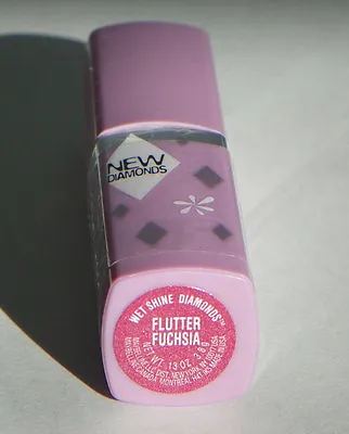 Maybelline Wet Shine Diamonds Lipstick Flutter Fuchsia (2 Each) • $24