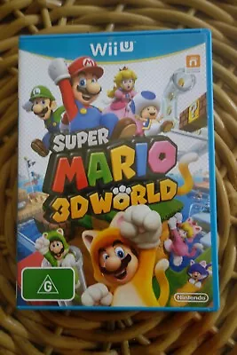 Nintendo WiiU Super Mario 3D WorldGmanual And Brochures • $22