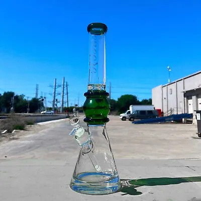 Super Thick Beaker Disco Ball Color Hookah Water Pipe Glass 16 Inch Tobacco Bong • $49.95