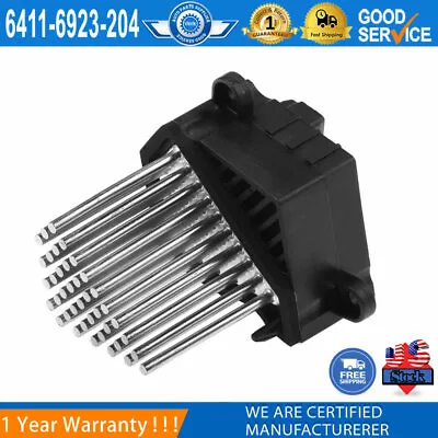 For BMW Final Stage Blower Motor Resistor E39 E46 E53 E83 528i X5 6411-6923-204 • $17.99