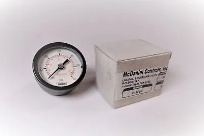 McDaniel R8CL 1/8  NPT 0-60 PSI Pressure Gauge • $14.80