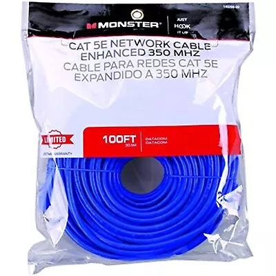 Monster Networking Cable Ethernet 100 Ft. • $43.71