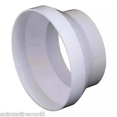 £3.99 • Buy Duct Pipe Reducer 125mm To 120mm Round Tub Reduction Fan Connector Transformer