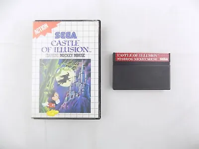 Boxed Sega Master System Castle Of Illusion Starring Mickey Mouse - No Manual... • $44.90