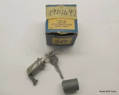 NOS MoPar 1959 Plymouth Belvedere Fury Glove Box LOCK CYLINDER KEYS & LATCH PKG • $59.95