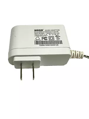 Genuine MOSO MSA-C1000IC12.0-12A-US Wall AC/DC Power Supply Adapter 12V 1A • $11.98