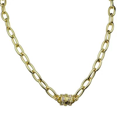 Kirks Folly FAME CHAIN INTERCHANGEABLE MAGNETIC NECKLACE  Goldtone • $35.95