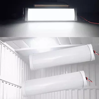 Pair LED Ceiling Fixture Dome Light For Camper Trailer Rv Marine Lamp Bulb Super • $15.99