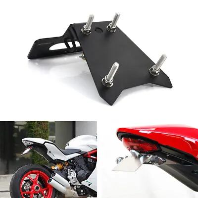 Alloy License Plate Fender Eliminator Kit Fit For DUCATI Monster 821 2018-2022 • $51.98