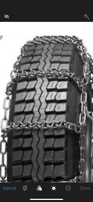 $229 • Buy NEW *V-Bar*COMMERCIAL *7mm* Snow Tire Chains LT235/85R16 LT245/75R16 +17  5-5