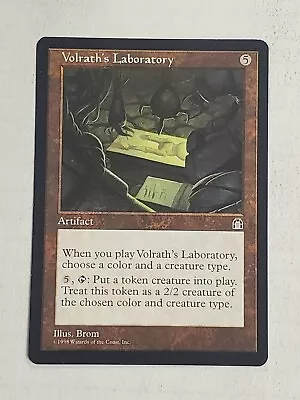 MTG Volrath's Laboratory (Stronghold/Artifact/R) - BGM • $1.78