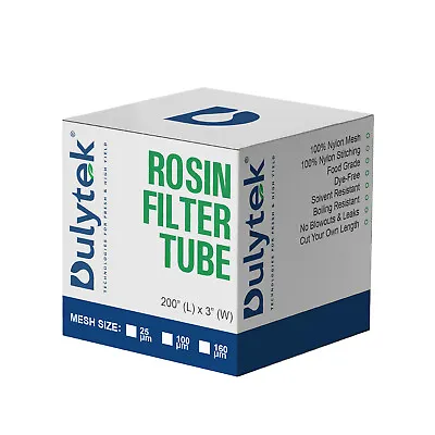 Dulytek Premium Nylon Filter Tube / Bag 3  X 200  25/100/160 Micron Mesh Sizes • $23.99