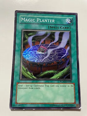 Magic Planter - RGBT-EN048 - Super Rare - Unlimited Edition - Damaged - YuGiOh! • $1