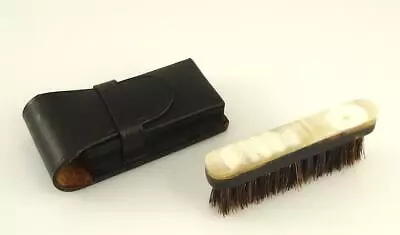 Old Original Carl AUBOCK Workshop Tiny BEARD Or CLOTHES BRUSH Horn Vienna (K5) • $131.56