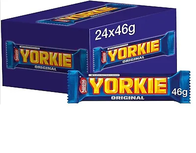 Yorkie Milk Chocolate Bars 24 X 46 G Best Product UK • £15.49