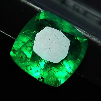 7 To 10 Ct Natural Certified Emerald CushionShape Green Colombian Loose Gemstone • £19.08