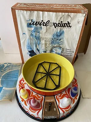 Vintage Twirl-O-Paint By Ohio Art With Box With Original Paint Excellent Cond. • $65