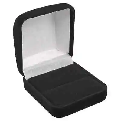 48 Pack Black Or Red Velour Jewelry Ring Packaging Gift Boxes  • $58.33