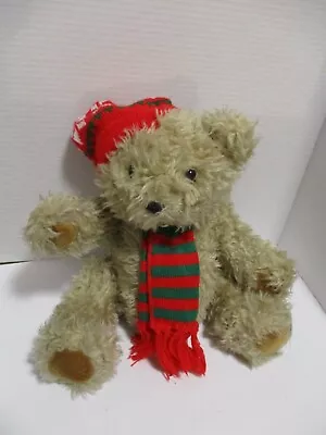 Priscilla Hillman Enesco 1994 Wind Up Musical Teddy Bear Plush Works • $24.95