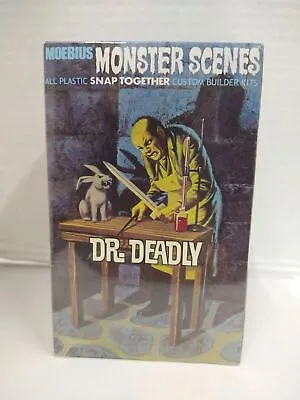 Moebius 631 Dr. Deadly Monster Scenes 1/13 Sc. Snap-Together Plastic Model Kit • $45.99