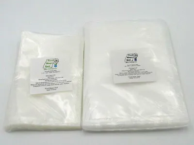 $33.99 • Buy 200 Bags 100-8x12 & 100-6x10 Food Magic Seal For Vacuum Sealer Food Storage! 