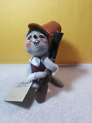 Annalee Pilgrim Man With Musket 1996 Thanksgiving.  5 With Tag • $18.79