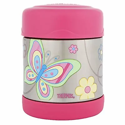 $27.99 • Buy 100% Genuine! THERMOS Funtainer 290ml Vacuum Insulated Food Jar Butterfly!