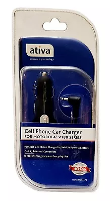 Cell Phone Car Charger For Motorola V180 Series Charges Quickly & Safely 2006 • $19.99