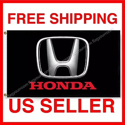 Honda Logo 3x5 Ft Banner Car Racing Show Garage Man Cave Wall Sign Flag • $13.77